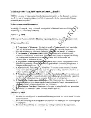 BBA 502-Human Resource Management