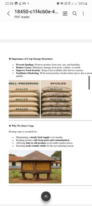 Agriculture and Nutrition Grade 9 notes term 2