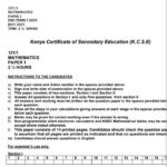 F4 End term 2 2025 exams