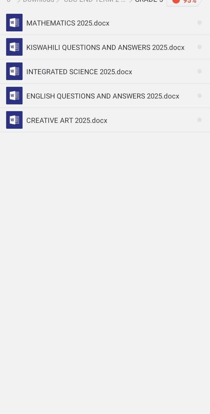 Grade 5 end term 2 2025 exams - Image 3