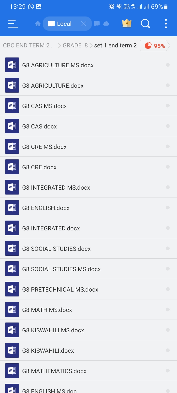 Grade 8 end term 2 2025 exams - Image 3