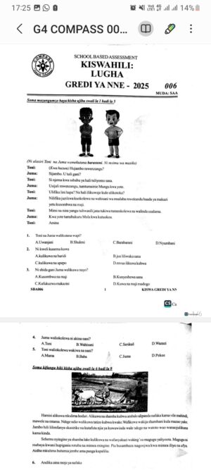 Compass 006 grade 4 2025