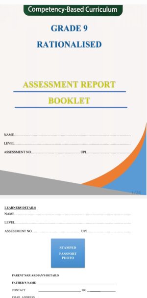 cbc grade 9 rationalised Assessment book