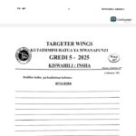 Targeter wings 007 2025 grade 5