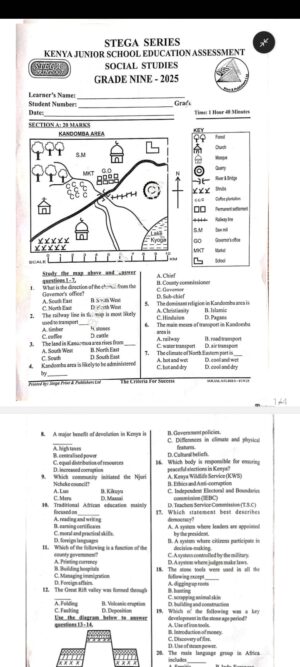 Stega print 007 Grade 9
