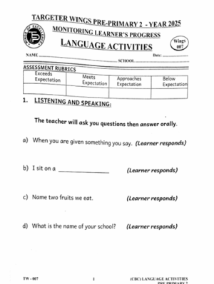 Targeter wings 007 grade pp2 2025