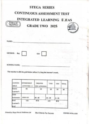 Stega print 007 grade 2 2025