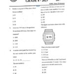 Compass Js2507 grade 4 2025