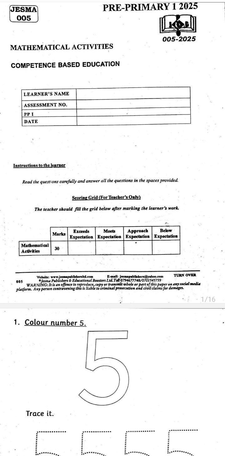 PP1 All 2025 Exams Combined