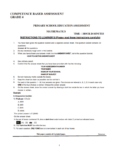 Grade 4 End term 3 exams 2025