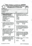 Timer National Series Second prediction Grade 9