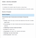 Grade 10 Geography Notes Term 1,2 and 3