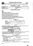 Targeter wings 001 2026 grade 9