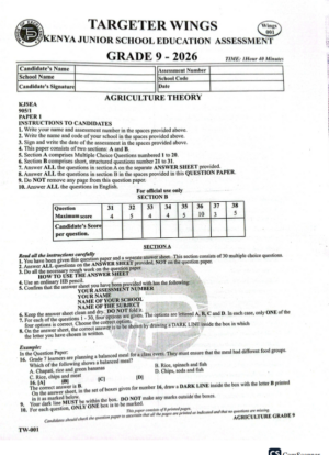 Targeter wings 001 2026 grade 9