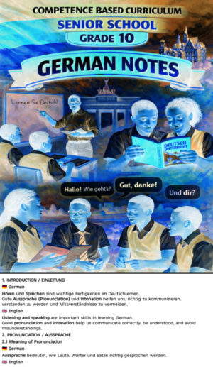 Germany CBC grade 10 notes