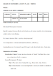 Mandarin Grade 10 lesson plan term 1