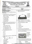 Distinction 001 2026 grade 9