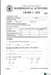 Compass 001 grade 3 2026