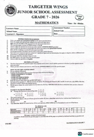 Targeter wings 002 2026 grade 7