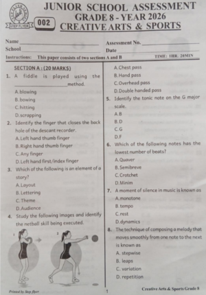 Step Flyer 002 grade 8 2026