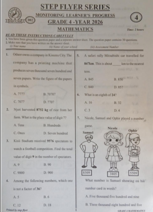 Step Flyer 002 grade 4 2026
