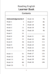 Reading English Grade 1 CBC Notes
