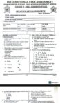 International star assessment Grade 9 2026 003