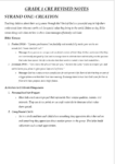 CRE Grade 1 CBC Notes