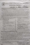 Compass Js2602 2026 English grade 9