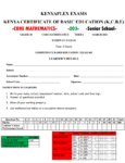 Grade 10 Core mathematics exams end term 1 2026