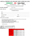 Grade 10 Geography exams end term 1 2026
