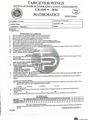 Targeter wings 003 2026 grade 9