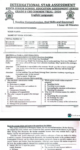 International star assessment Grade 8 2026 common trial 003