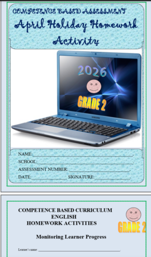 Grade 2 April Holiday Assignment Booklet 2026