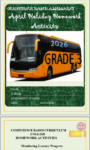 Grade 3 April Holiday Assignment Booklet 2026