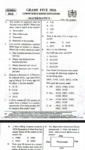 Jesma 003 grade 5 2026 revision papers with marking schemes