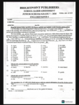Grade 7 Brightpoint opener term 2 2026 exams