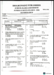 Grade 8 Brightpoint opener term 2 2026 exams