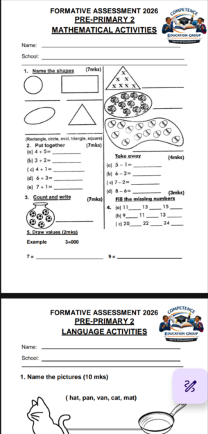 PP2 opener term 2 exams 2026