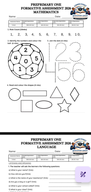 PP1 opener term 2 exams 2026