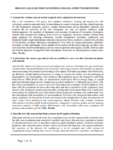 KCSE Biology essays questions with answers