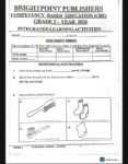 Grade 2 Brightpoint opener term 2 2026 exams