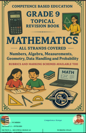 Grade 9 Mathematics topical questions booklet