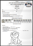 Grade 2 Mid Term 2 2026 exams with marking schemes