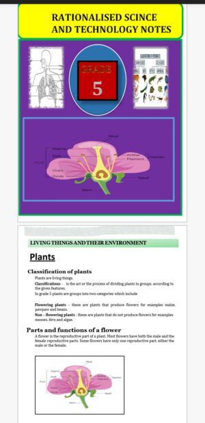 Integrated Science grade 5 Notes