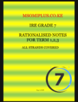 IRE Grade 7 Rationalized notes Term 1,2,3