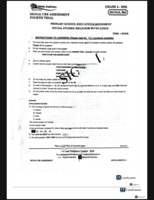 Signal 004 2026 Grade 4 Exams
