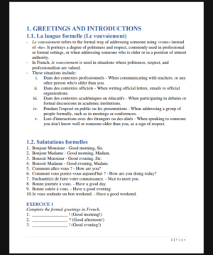 French Grade 8 Rationalized notes