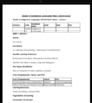GRADE 10 TERM 2 INDIGENOUS LANGUAGES LESSON PLANS