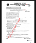 Targeter 005 Grade 8 exams with Marking schemes 2025